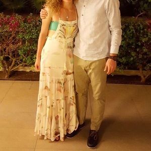 Free People Flowy Floral Dress